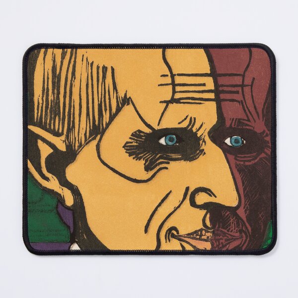 Item preview, Head of Dr. Bauer Art Print designed and sold by Nils Petter Stein.