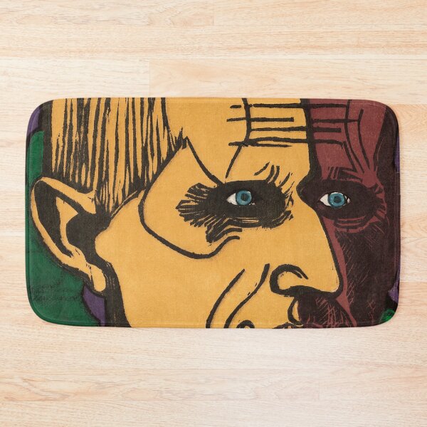 Item preview, Head of Dr. Bauer Art Print designed and sold by Nils Petter Stein.