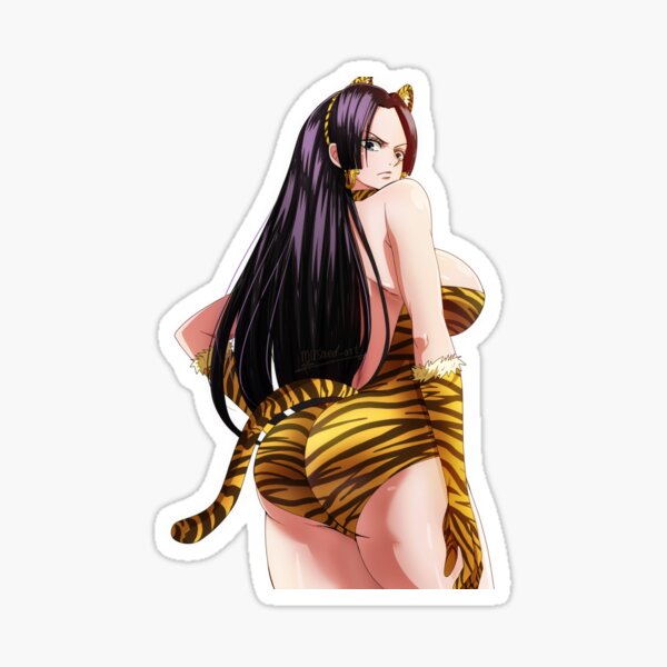 Boa Hancock Onepiece Sticker By Musaed Art Redbubble 