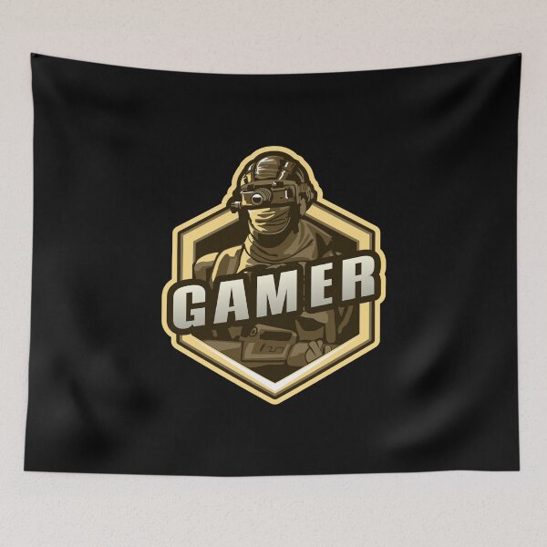 Item preview, Gamer with First Person Soldier designed and sold by PRIVARSHU.