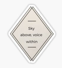 Greybeards quote Sticker