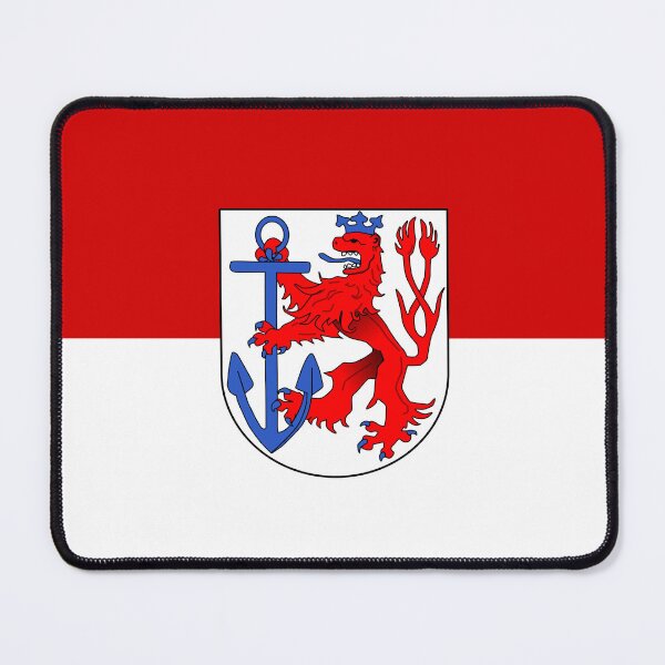 Item preview, Flag of Düsseldorf, North Rhine-Westphalia, Germany designed and sold by Freihalt.