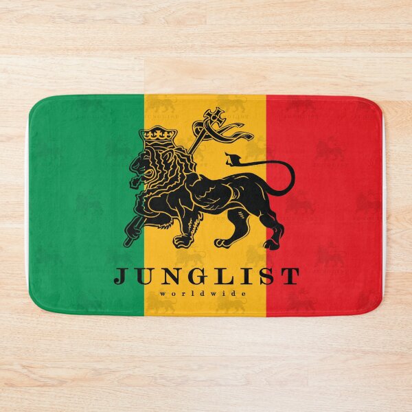 Item preview, Junglist Worldwide Movement ( Lion of Judah 3 Colors ) designed and sold by WULFLAND ARTS.