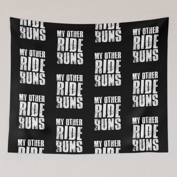 Item preview, My Other Ride Runs designed and sold by FNStuff.