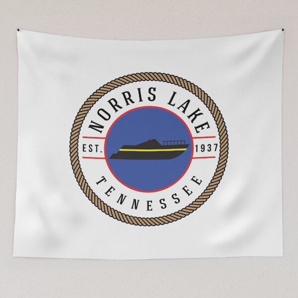 Artikelvorschau, NORRIS LAKE TENNESSEE BOOTBOOT TN NAUTISCHE TN entworfen und verkauft von DESTINATIONS DECAL.