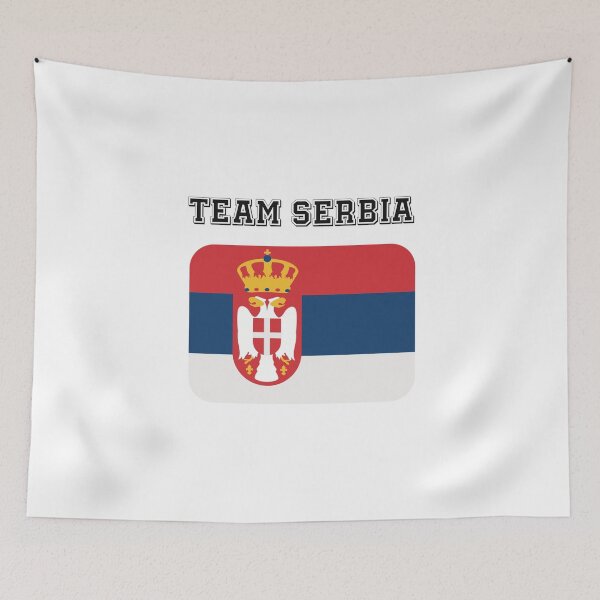 Item preview, Serbia Football soccer team Serbia  designed and sold by DesignsbyMona.