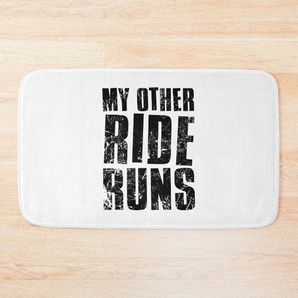Item preview, My Other Ride Runs designed and sold by FNStuff.
