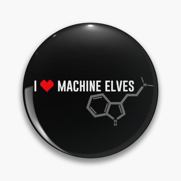 Item preview, I Love Machine Elves (DMT Molecule) designed and sold by ce54r.