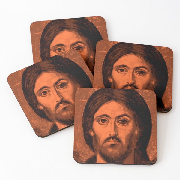 Item preview, Jesus Orthodox icon Orange designed and sold by OrthodoxLove.