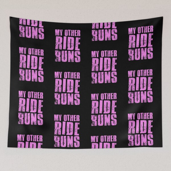 Item preview, My Other Ride Runs designed and sold by FNStuff.
