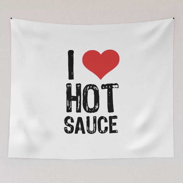 Item preview, I Love Hot Sauce designed and sold by The "I Love Everything" Shop.
