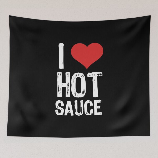 Item preview, I Love Hot Sauce designed and sold by The "I Love Everything" Shop.