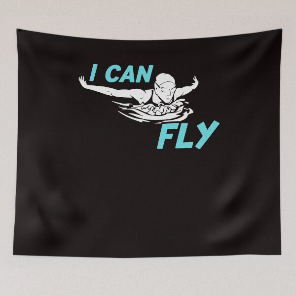 Item preview, Swim Fly Swimmer Girl Swimming Indoor Pool Instructor Coach designed and sold by TomGiantDesigns.