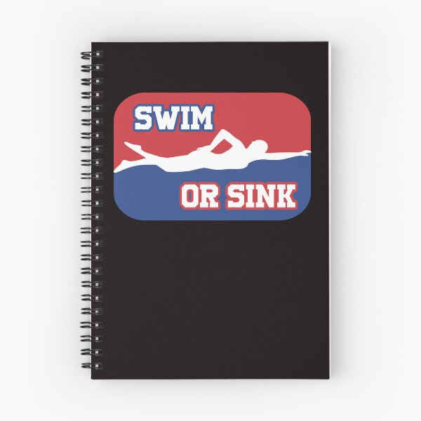 Item preview, Swim Or Sink Swimmer Swimming Indoor Pool Water Sports Coach designed and sold by TomGiantDesigns.