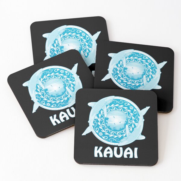 Item preview, Kauai Oceanic Whitetip Sharks designed and sold by NicGrayGraphic.