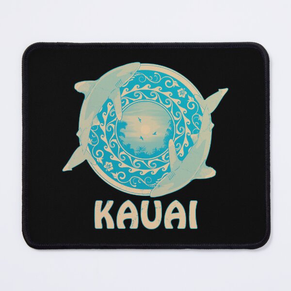 Item preview, Kauai Oceanic Whitetip Sharks designed and sold by NicGrayGraphic.