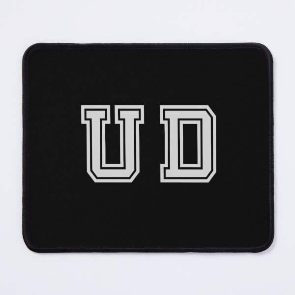Item preview, U.D. Varsity Initials | Varsity Letters | Black And White | Personalised Gift designed and sold by Avo And Sriracha.