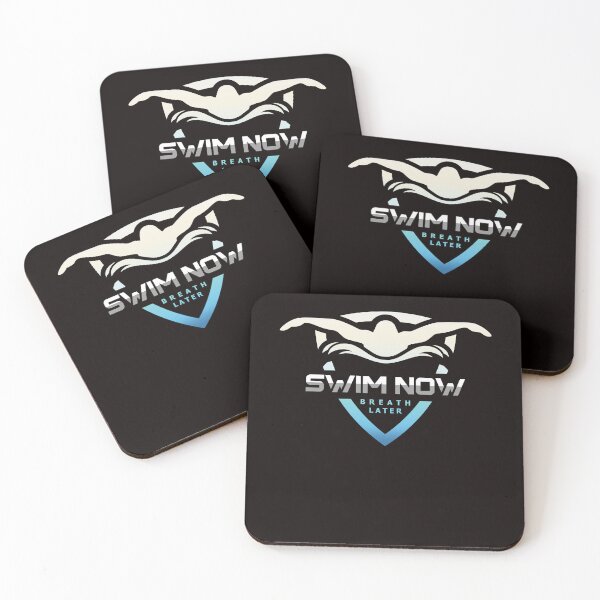 Item preview, Swim Now Breath Later Swimmer Swimming Indoor Pool Athlete designed and sold by TomGiantDesigns.