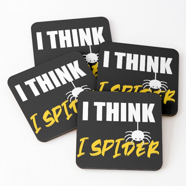 Item preview, I think I'm spinning | I think i spider | denglish proverb idiom quote designed and sold by Gordenwear.