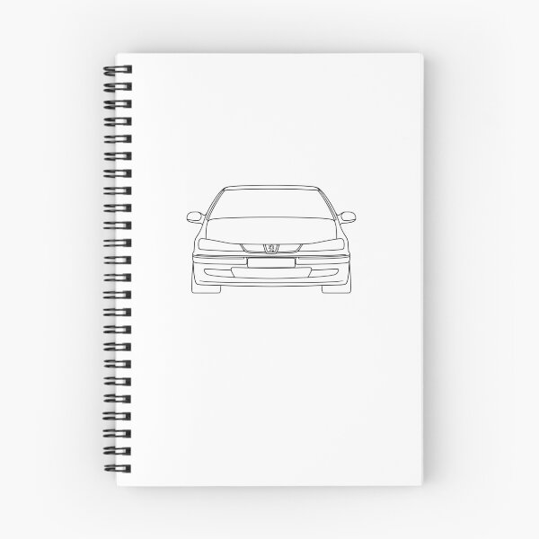 Item preview, Peugeot 406 front black lines best t-shirt design designed and sold by EdimDesign.