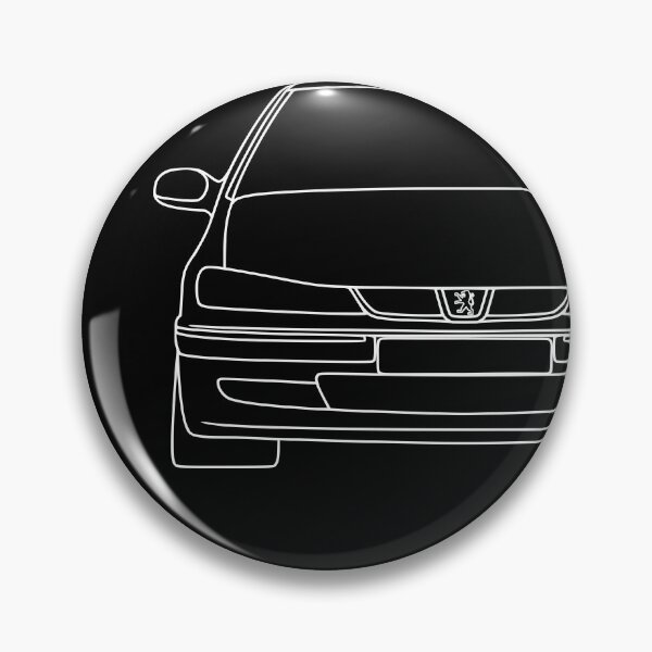 Item preview, Peugeot 406 front white lines best t-shirt design designed and sold by EdimDesign.