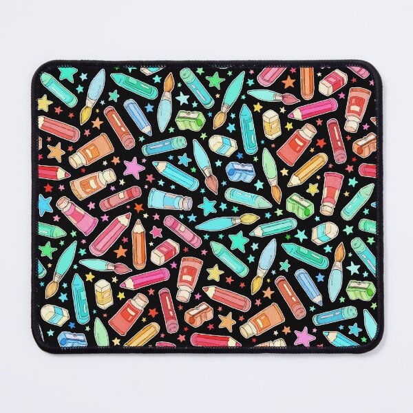 Item preview, Rainbow Stationary and Art Supplies - Black designed and sold by micklyn.