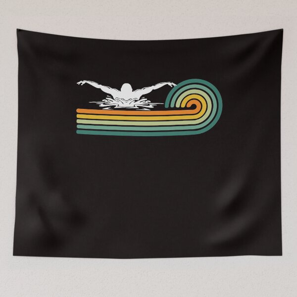 Item preview, Vintage Swimmer Retro Swim Swimming Indoor Pool Instructor designed and sold by TomGiantDesigns.