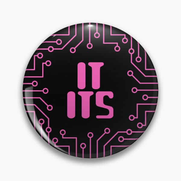 Item preview, Pink Circuit Board It/Its Pronouns designed and sold by MoonMint.