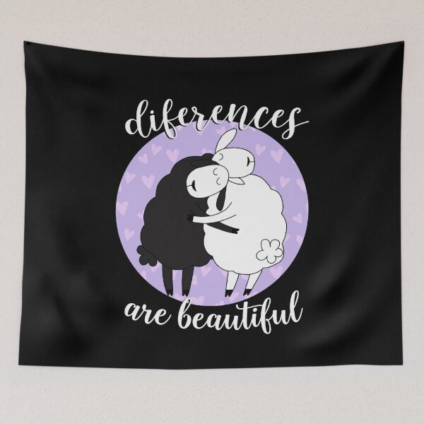 Item preview, Differences are beautiful designed and sold by ValentinaHramov.