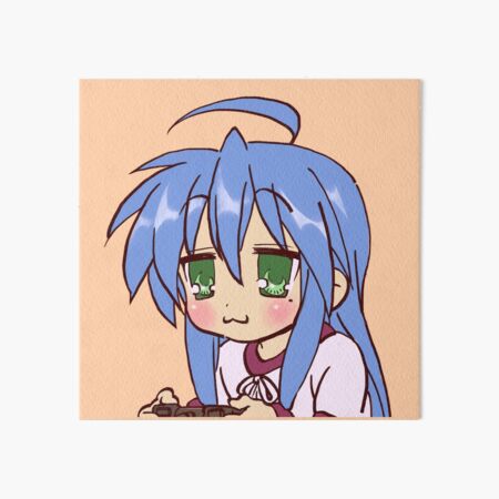 Konata Izumi Lucky Star anime Art Board Print for Sale by Ayako.exe ♡︎