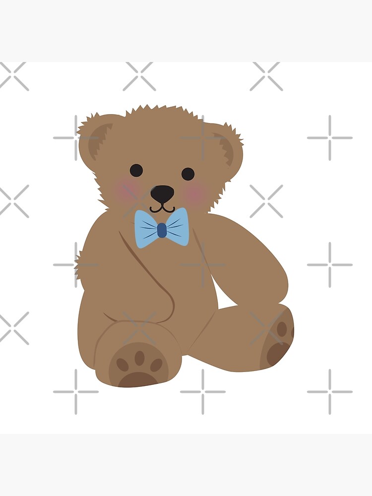 Cute teddy bear | Art Board Print
