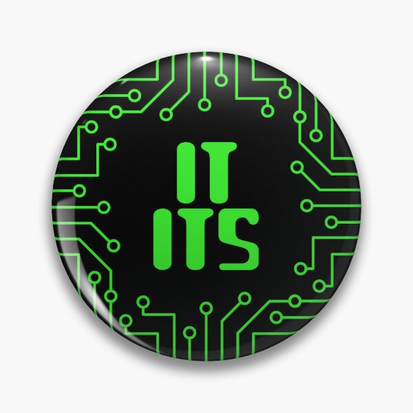 Aperçu de l'œuvre Circuit imprimé vert It / Its Pronoms créée et vendue par MoonMint.