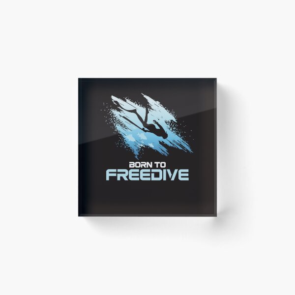 Item preview, Freediving Freediver Scuba Diving Diver Underwater Ocean Sea designed and sold by TomGiantDesigns.