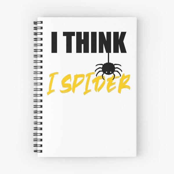 Item preview, I think I'm spinning | I think i spider | Denglish saying / phrase in black designed and sold by Gordenwear.