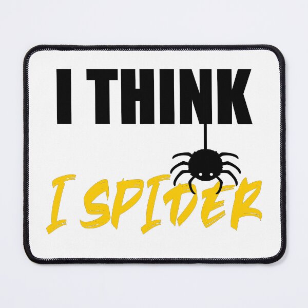 Item preview, I think I'm spinning | I think i spider | Denglish saying / phrase in black designed and sold by Gordenwear.