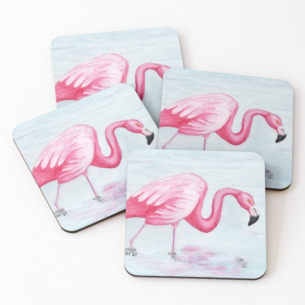 Item preview, Wading Flamingo designed and sold by KMGunn.