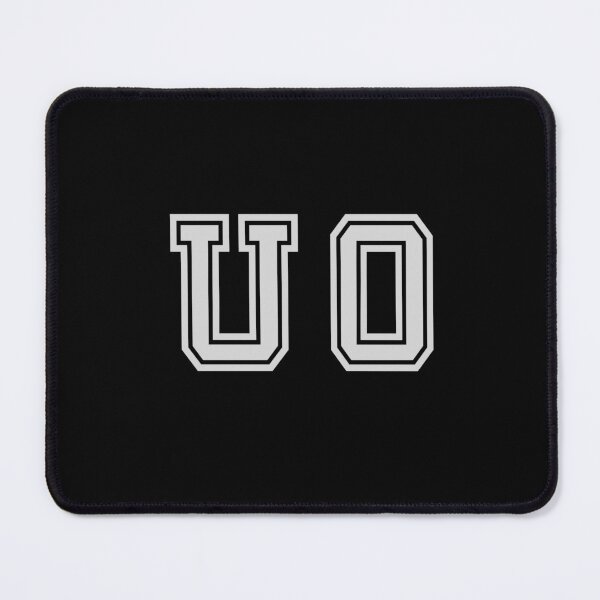 Item preview, U.O. Varsity Initials | Varsity Letters | Black And White | Personalised Gift designed and sold by Avo And Sriracha.