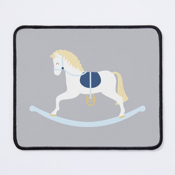 Item preview, Cute Blue Rocking Horse designed and sold by StudioShine.