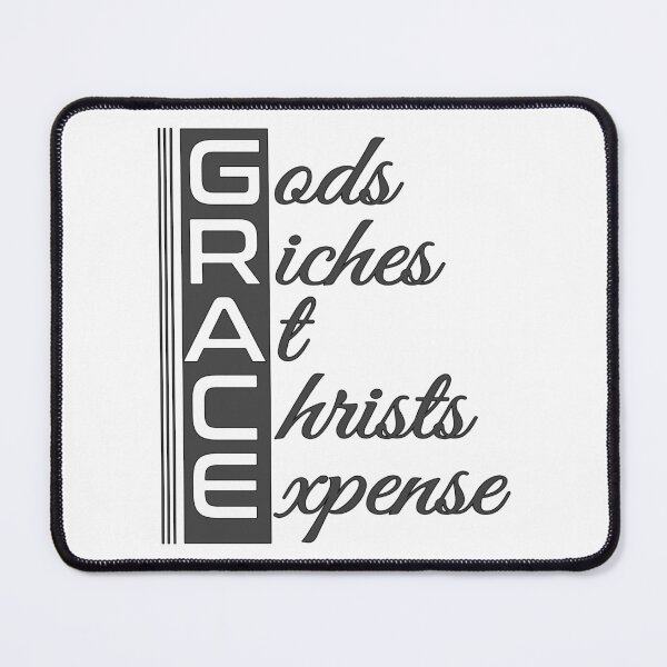 Item preview, Christian Design - Grace, Gods Riches at Christs Expense designed and sold by simplydesignart.