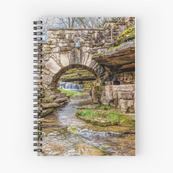 Item preview, Ozarks Waterfall Under Bridge designed and sold by mljdwhite.