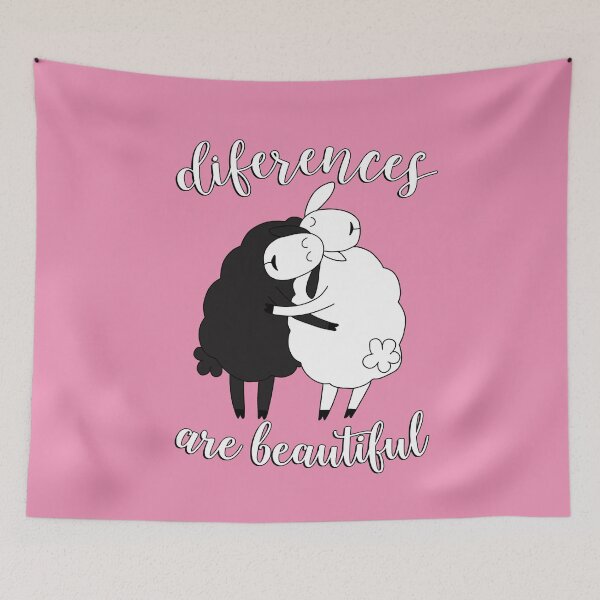Item preview, Differences are beautiful designed and sold by ValentinaHramov.