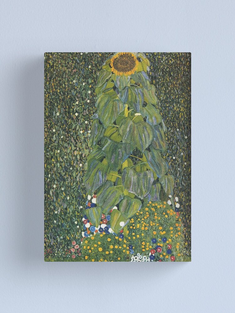 Alternate view of Gustav Klimt - The Sunflower 1907 Canvas Print