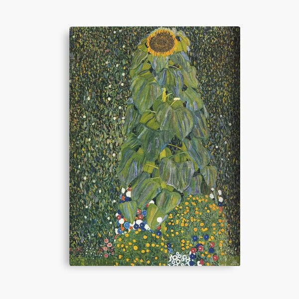 Gustav Klimt - The Sunflower 1907 Canvas Print
