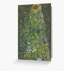 Gustav Klimt - The Sunflower 1907 Greeting Card