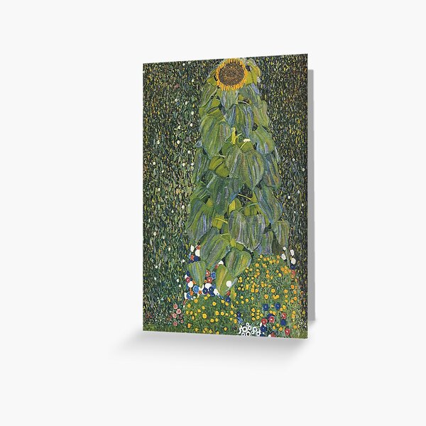 Gustav Klimt - The Sunflower 1907 Greeting Card