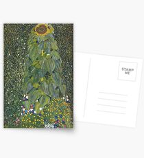 Gustav Klimt - Die Sonnenblume 1907 Postkarten