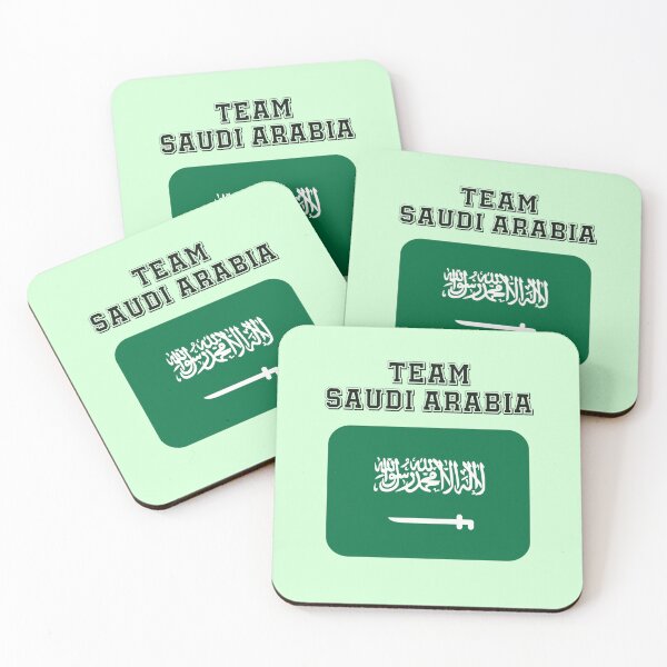 Item preview, Qatar Football soccer team Saudi Arabia  designed and sold by DesignsbyMona.