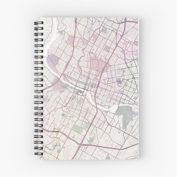 Item preview, Austin Texas Map, Austin City, USA City designed and sold by TheRedFinch.