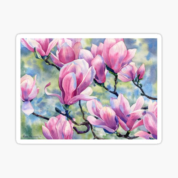 "Magnolia" Sticker