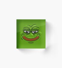 Pepe the Frog -3D- Acrylic Block